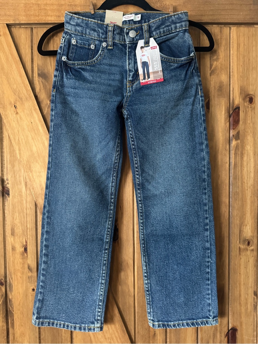 Levi's Kids Blue Straight-Leg Jeans